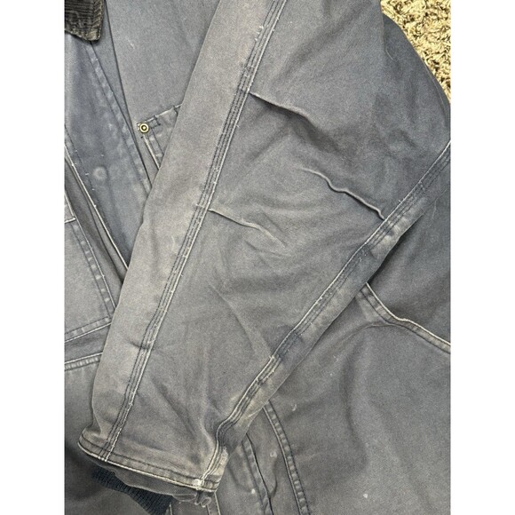 VTG Walls Blizzard Pruf Canvas Jacket Mens Large Chore Barn Work Distressed Coat - Picture 15 of 16